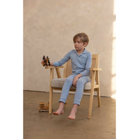 Coco Blanc Blue Grandpa Pajama