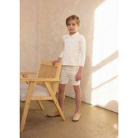 Coco Blanc Cream Linen Suit