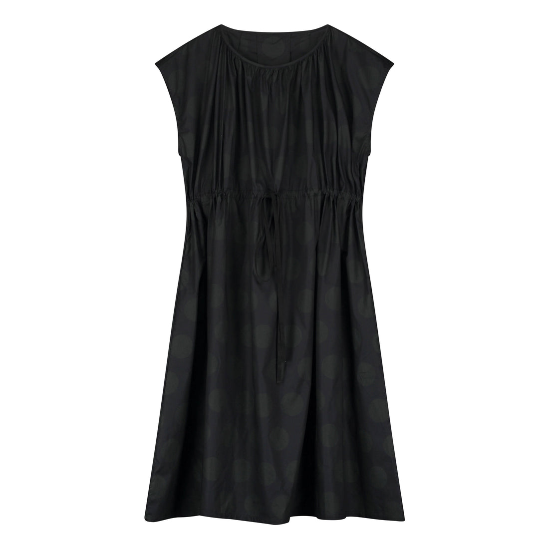 Little Creative Factory  Black Dots Polka Dot Tunic Women Dress