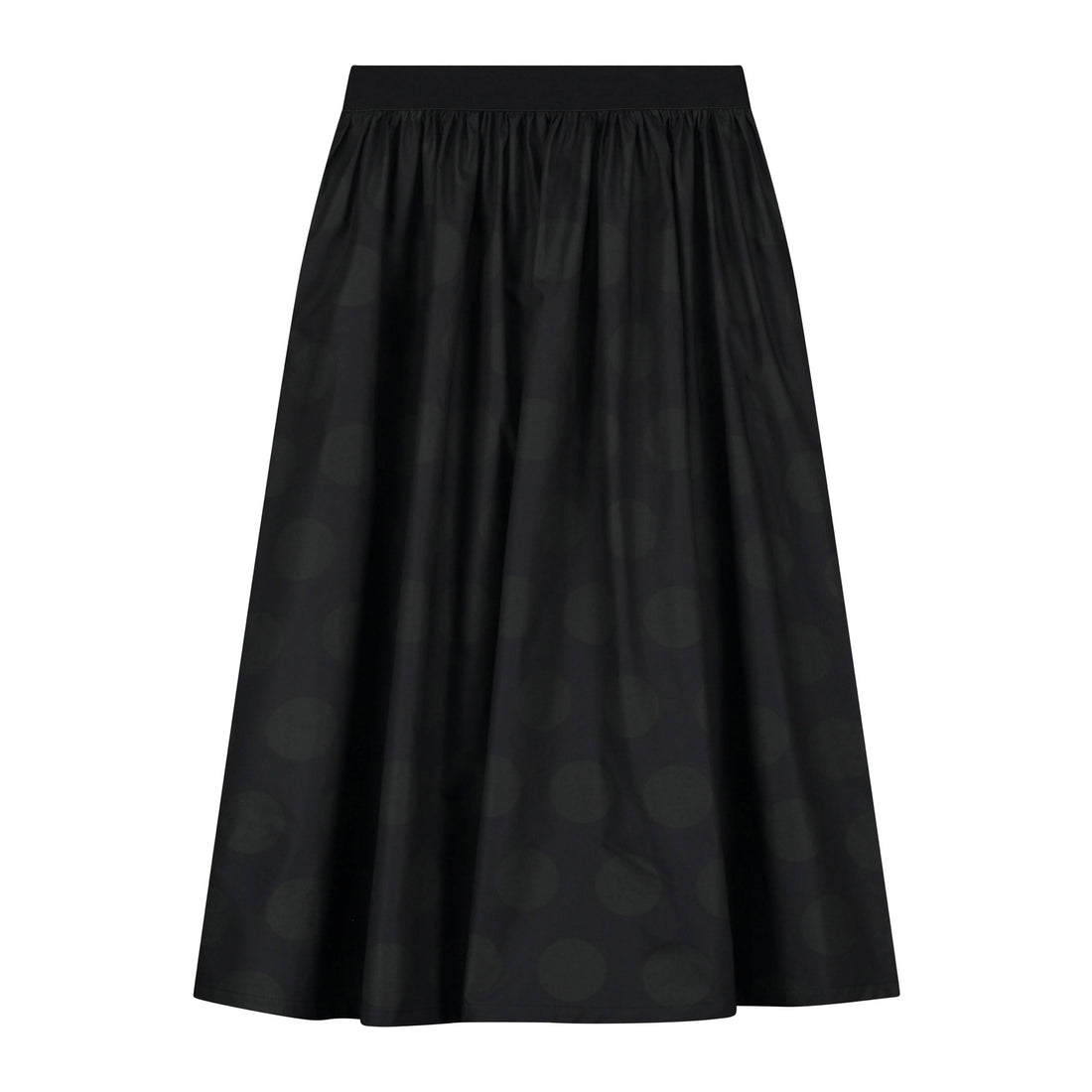 Little Creative Factory  Black Dots Polka Dot Women Skirt