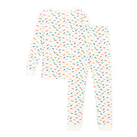 Petit Bateau White Multi Skateboard Print Loungewear