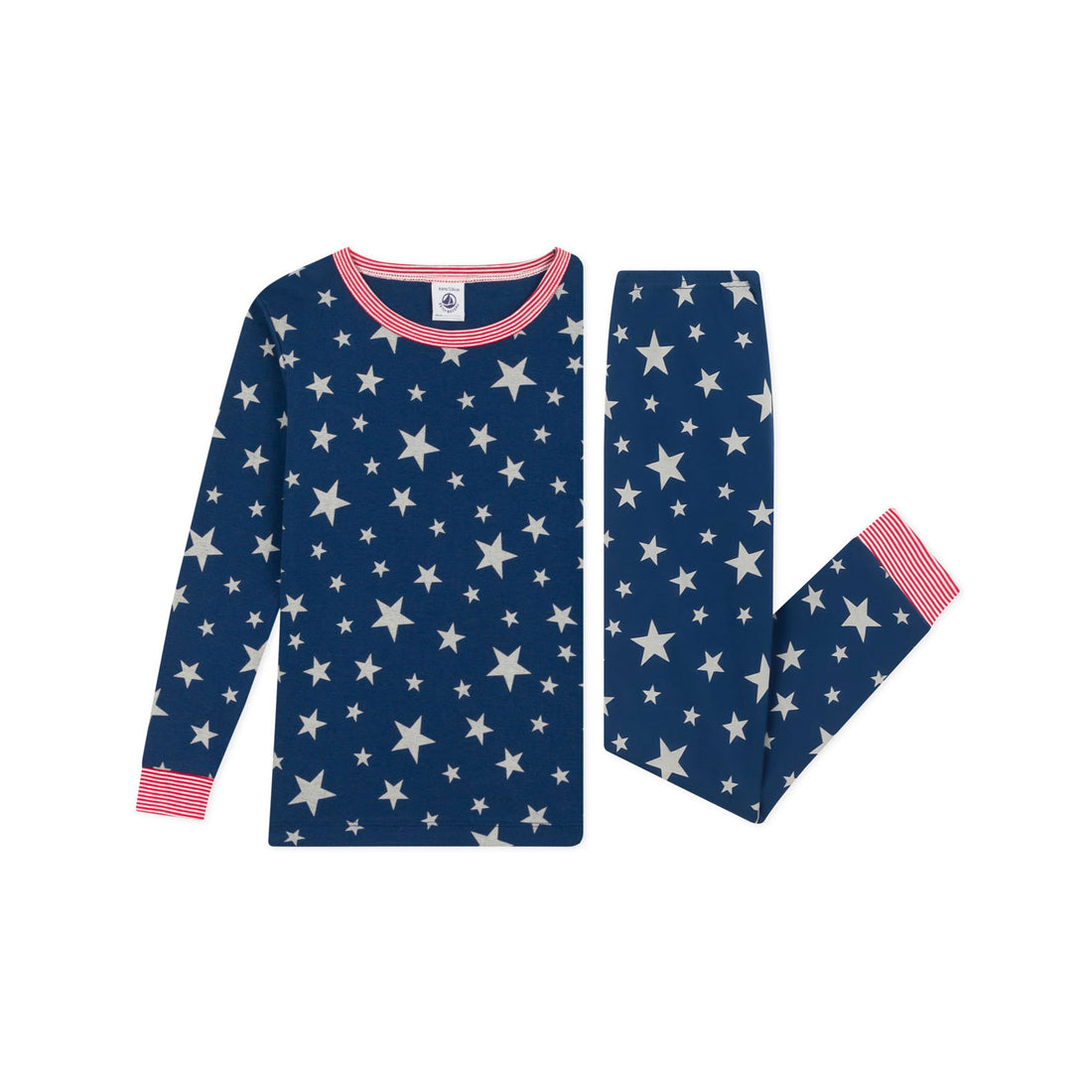 Petit Bateau Navy/White  Star Print Loungewear