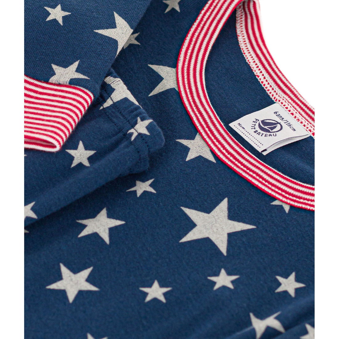 Petit Bateau Navy/White  Star Print Loungewear