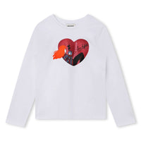Sonia Rykiel White Heart/Paris Tshirt
