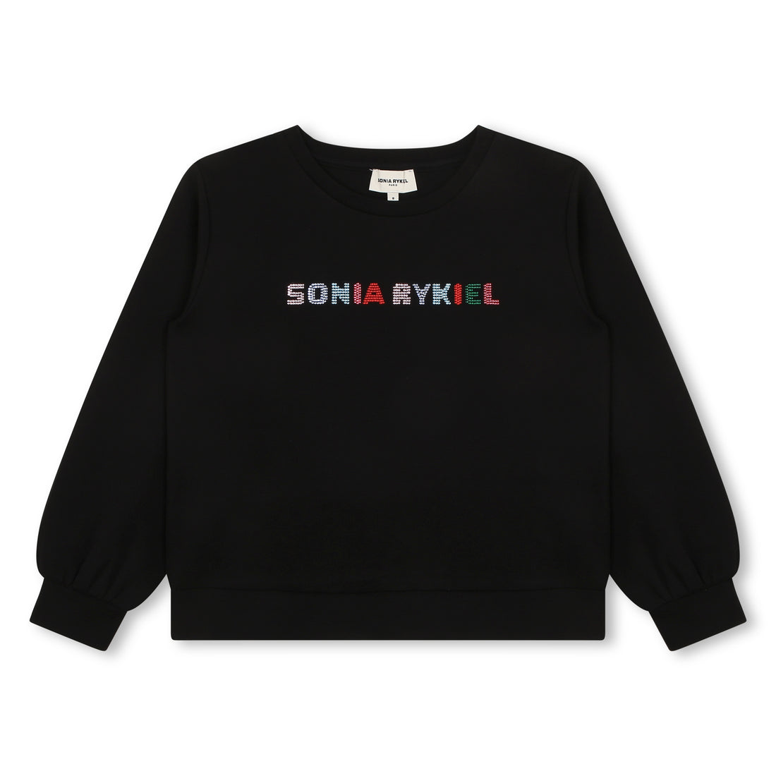Sonia Rykiel Black Multi Logo Sweatshirt