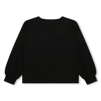Sonia Rykiel Black Multi Logo Sweatshirt