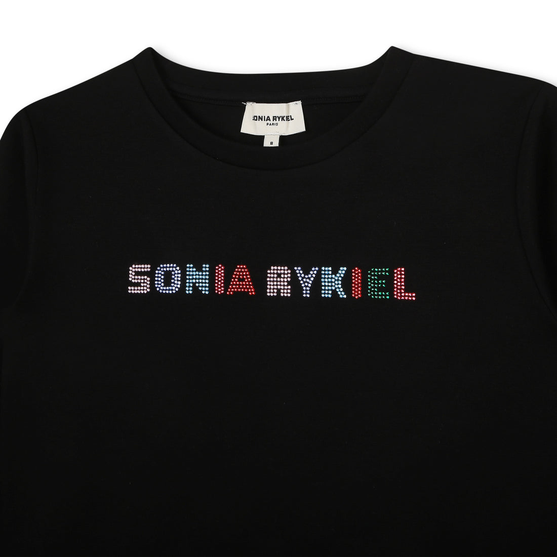 Sonia Rykiel Black Multi Logo Sweatshirt