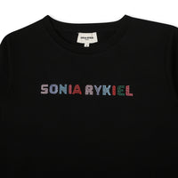 Sonia Rykiel Black Multi Logo Sweatshirt