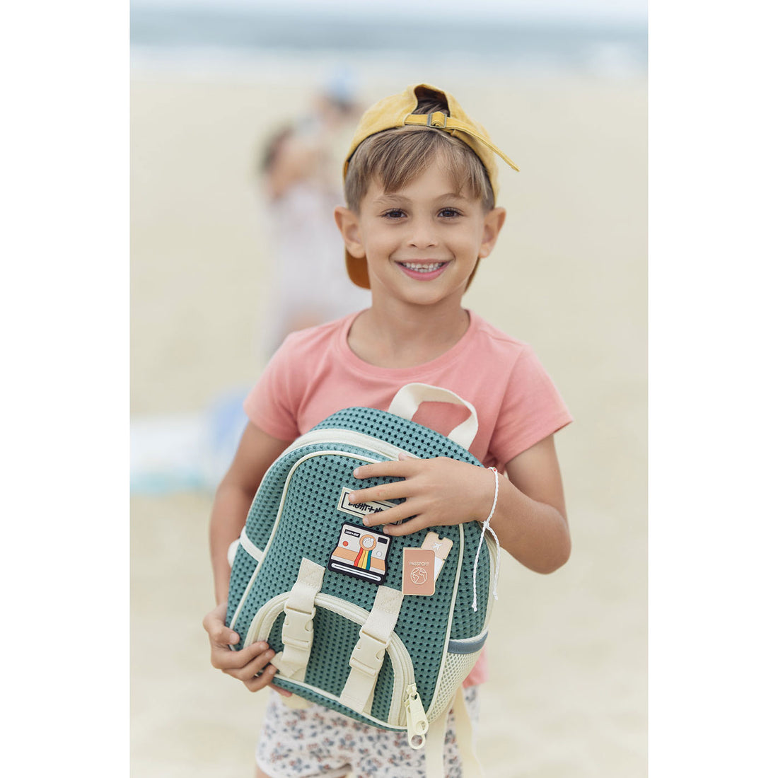 Light + Nine Little Starter Backpack Bistro Green