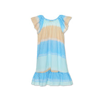 Wander and Wonder  Agua Gingham Scarlett Dress