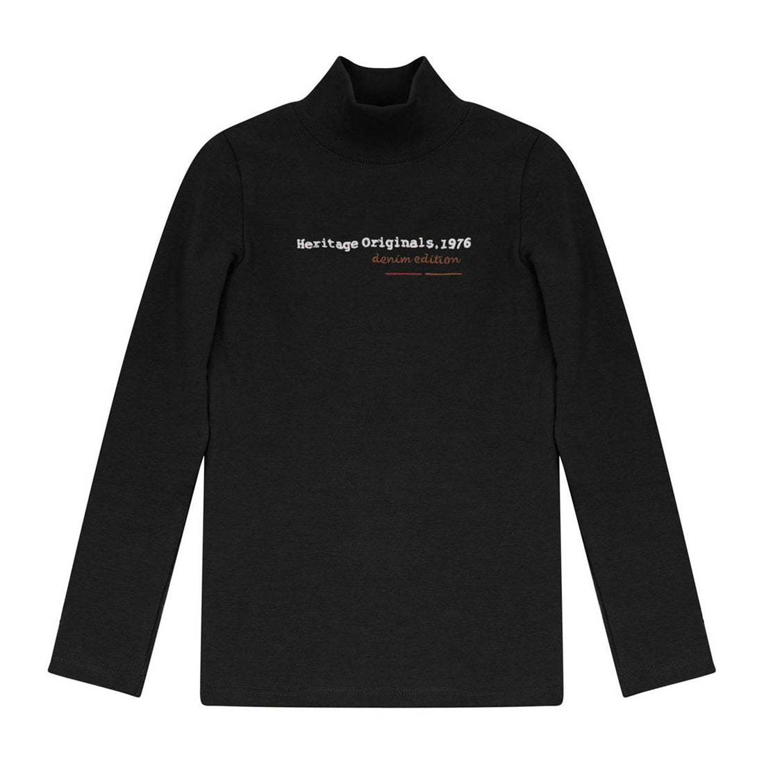 Calla Lili  Black Heritage Mockneck