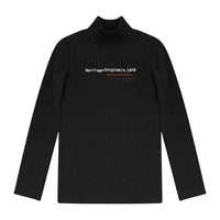 Calla Lili  Black Heritage Mockneck