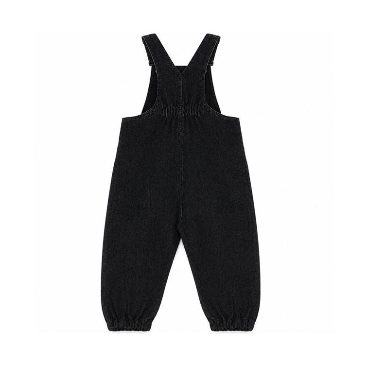 Calla Lili  Black Denim Overall