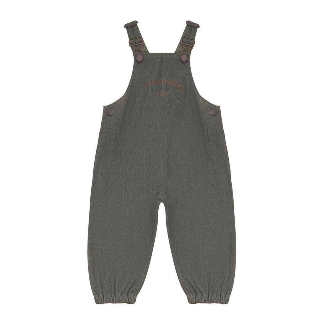 Calla Lili  Green Denim Overall