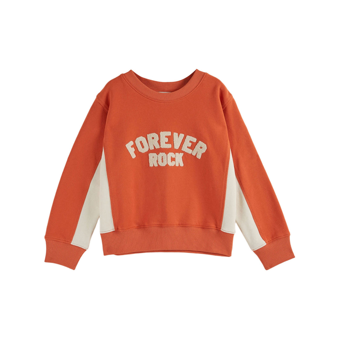 Emile et Ida Orange Forever Rock Sweatshirt