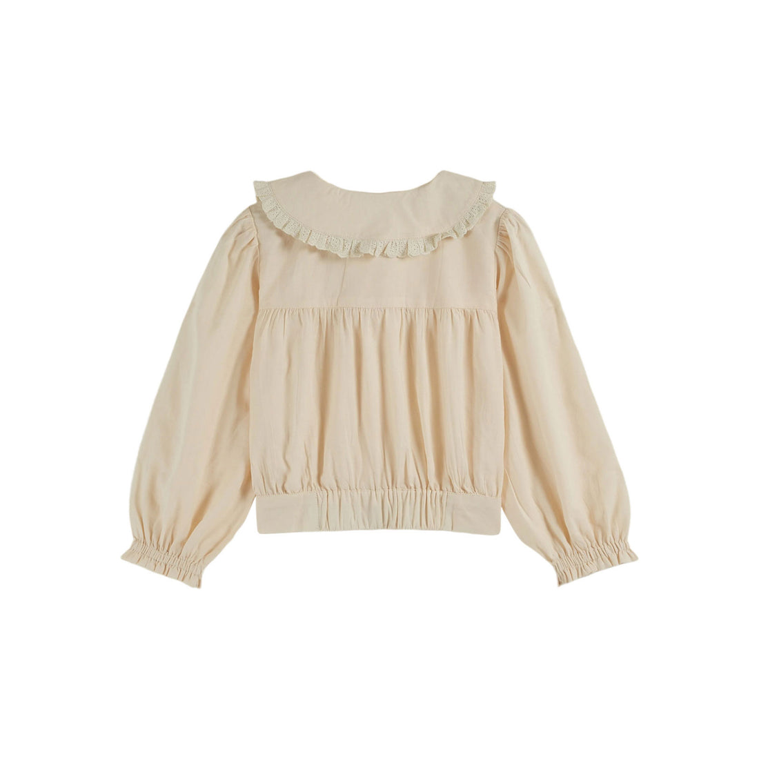 Emile et Ida Cream Vintage Flower Collar Blouse – Ladida