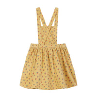 Emile et Ida Yellow Flower Pocket Apron Dress