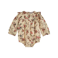 Emile et Ida Ecru Orchid Romper