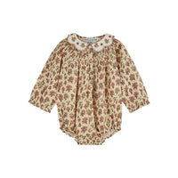 Emile et Ida Rose Country Collar Romper