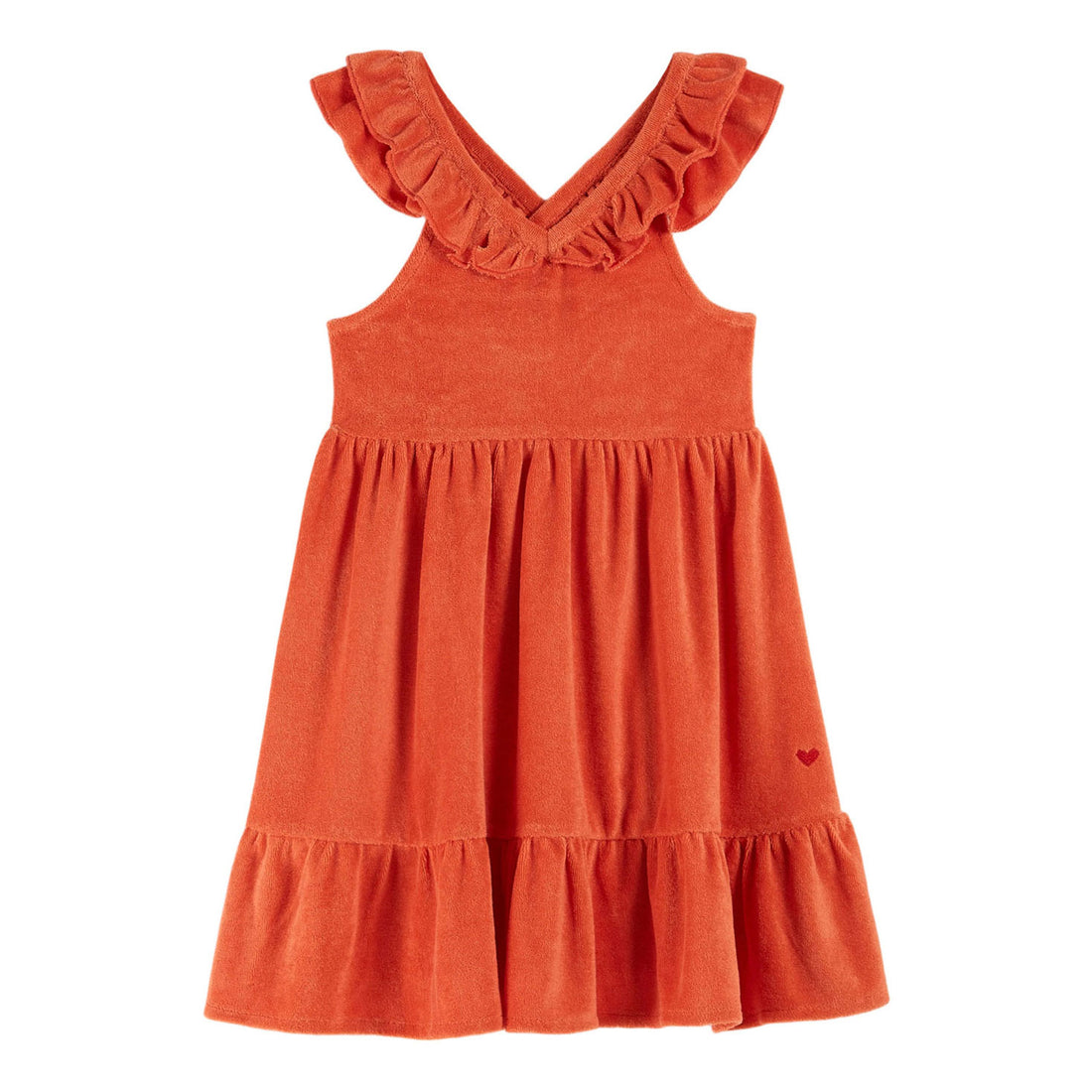 Emile et Ida Red Terry Dress
