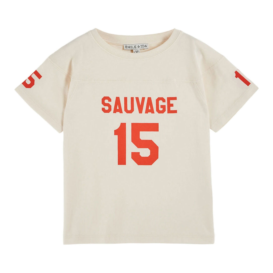 Emile et Ida Cream Number T-Shirt