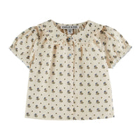 Emile et Ida Iris Printed Collar Blouse