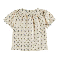Emile et Ida Iris Printed Collar Blouse