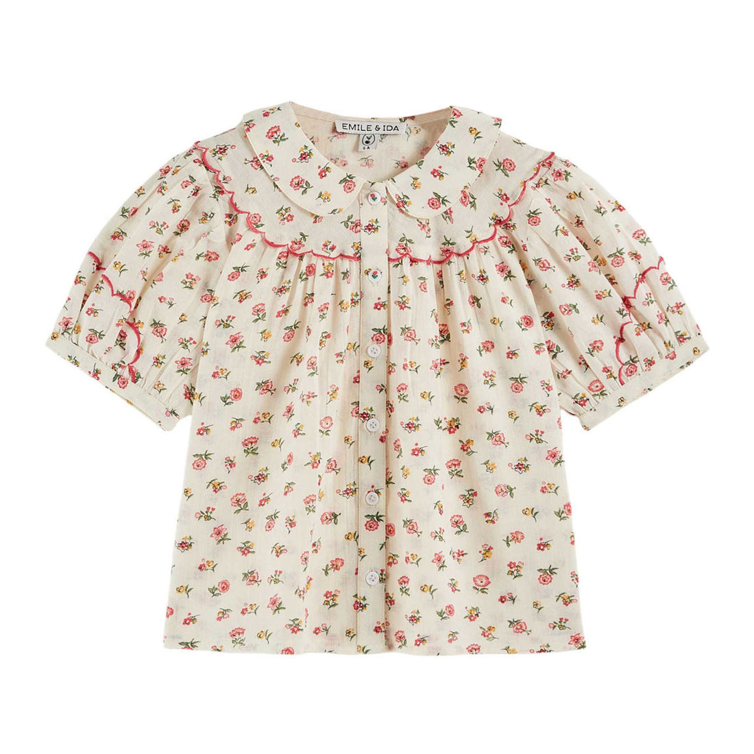 Emile et Ida Floral Print Blouse