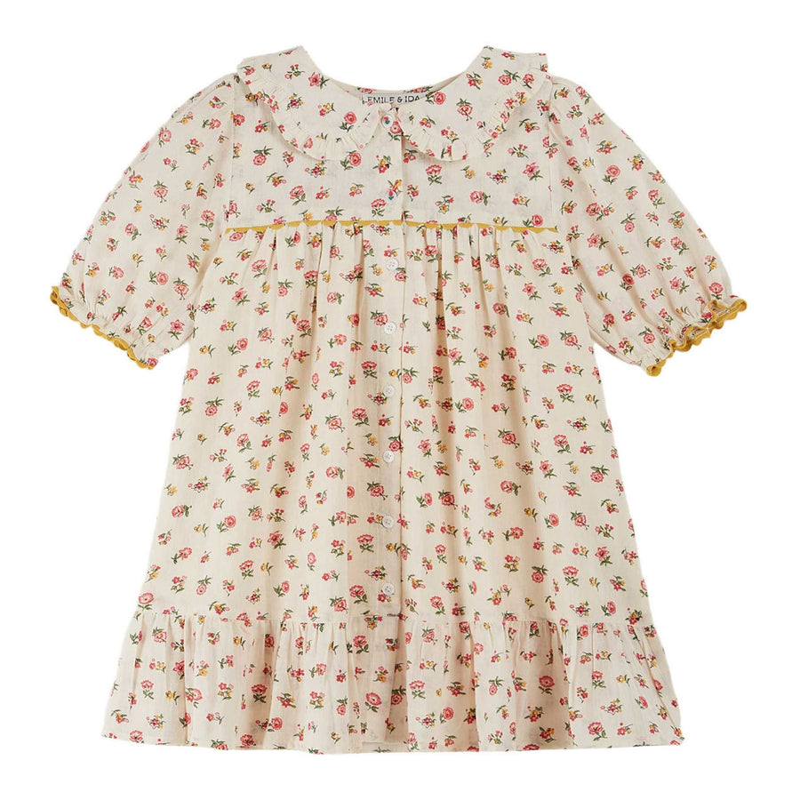 Emile et Ida Floral Print Dress