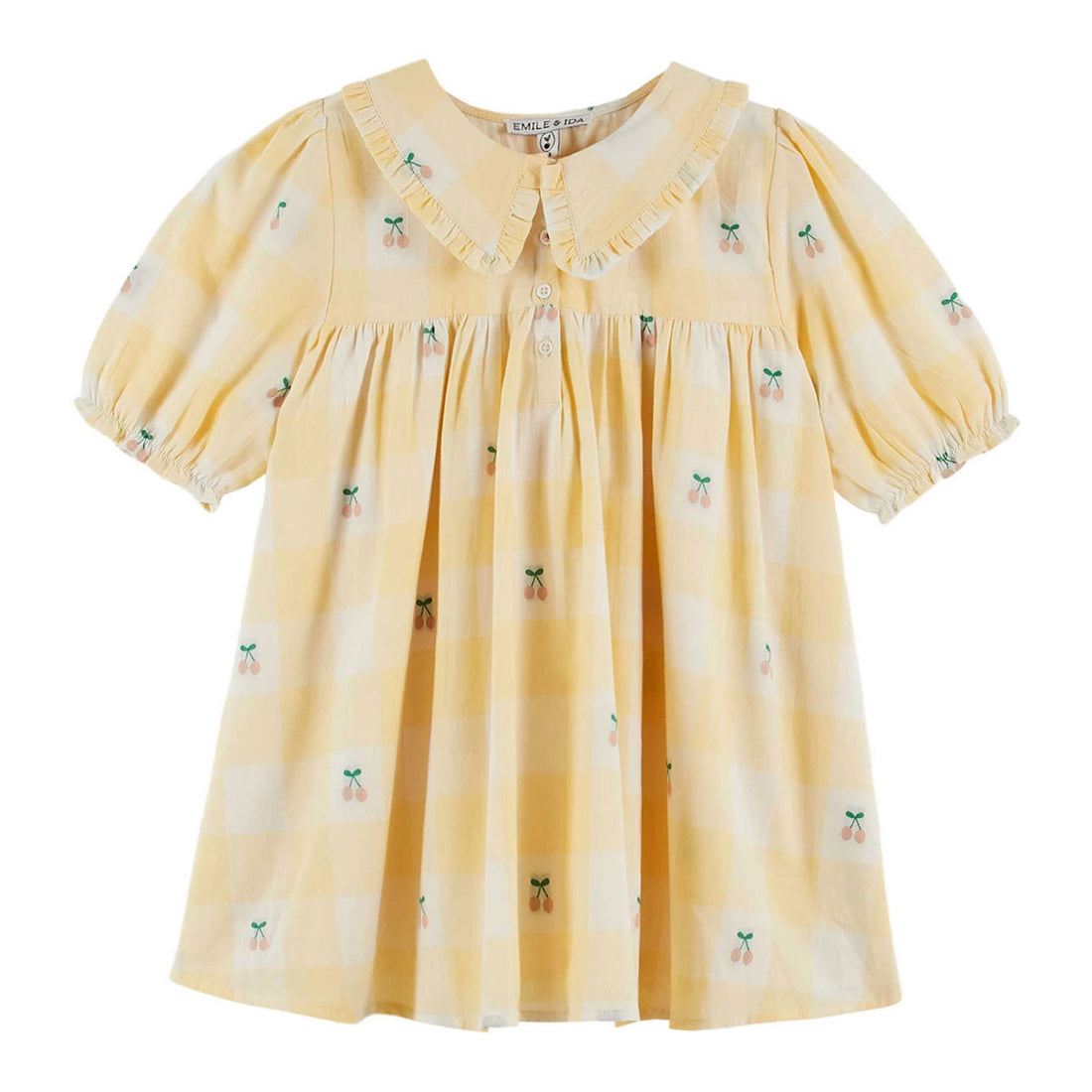 Emile et Ida Vichy Cherry  Dress