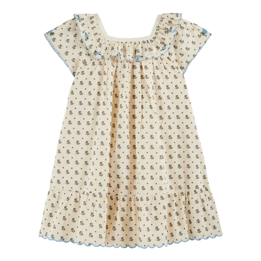 Emile et Ida Iris Print Dress