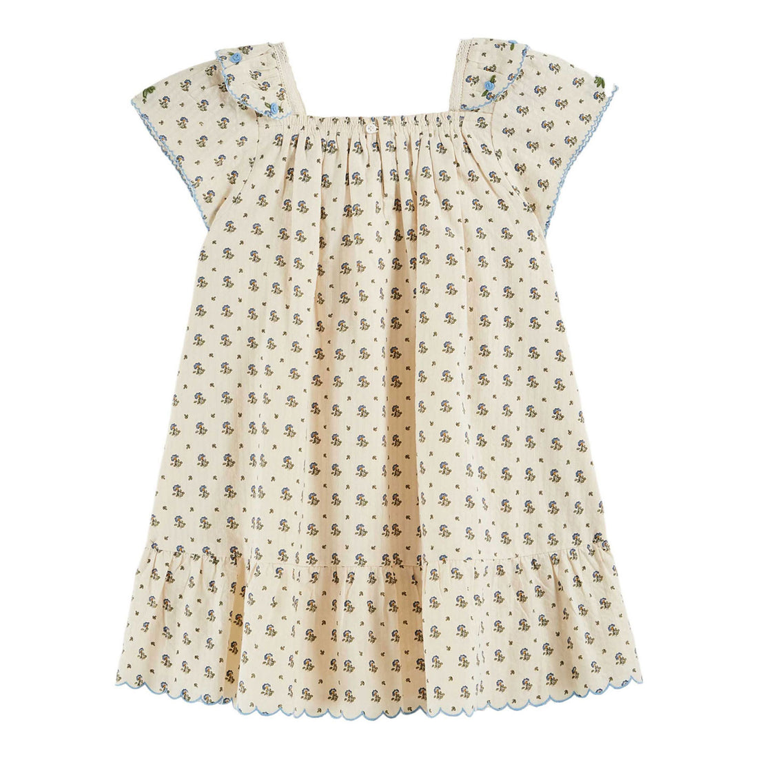 Emile et Ida Iris Print Dress
