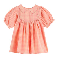 Emile et Ida Red Vichy Dress