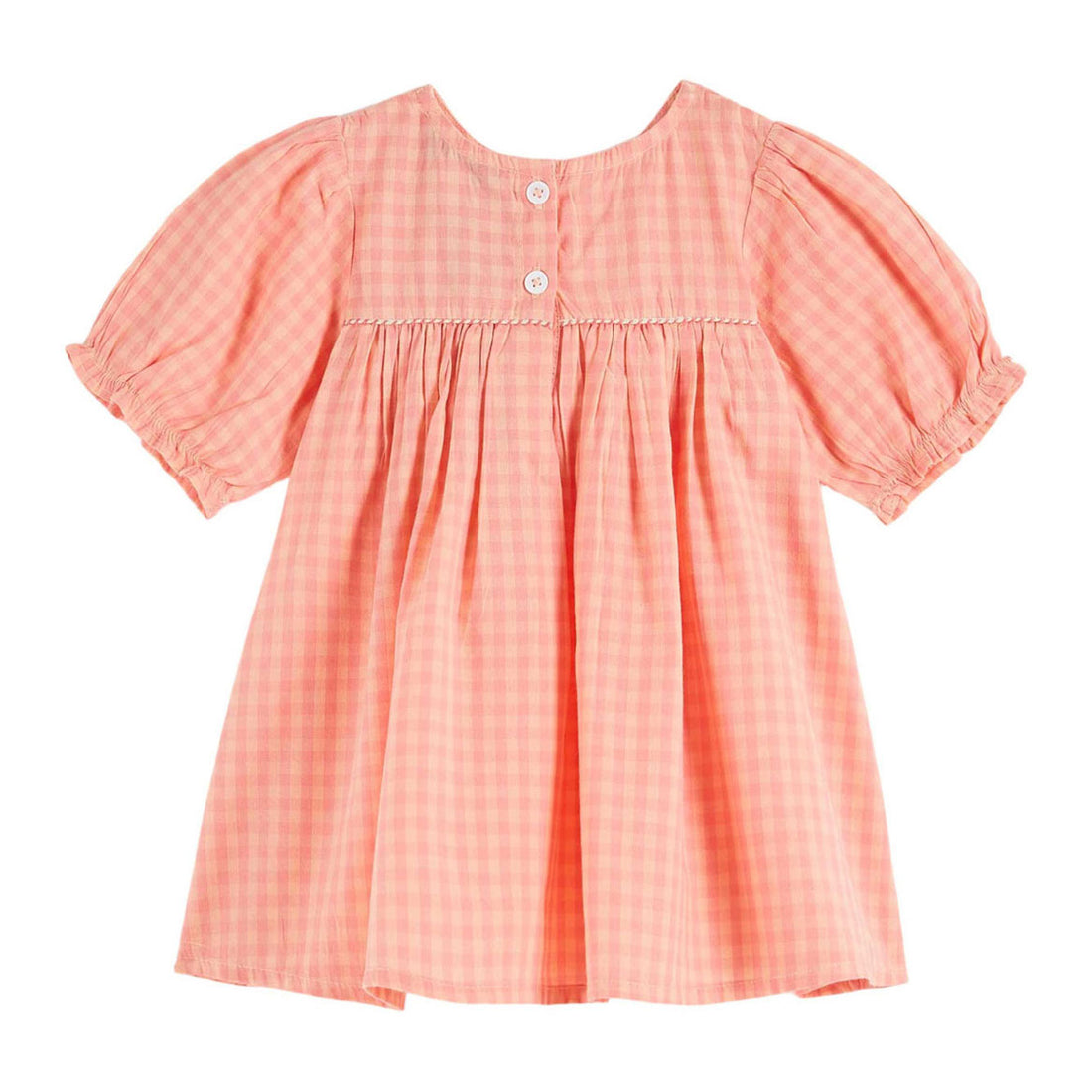 Emile et Ida Red Vichy Dress