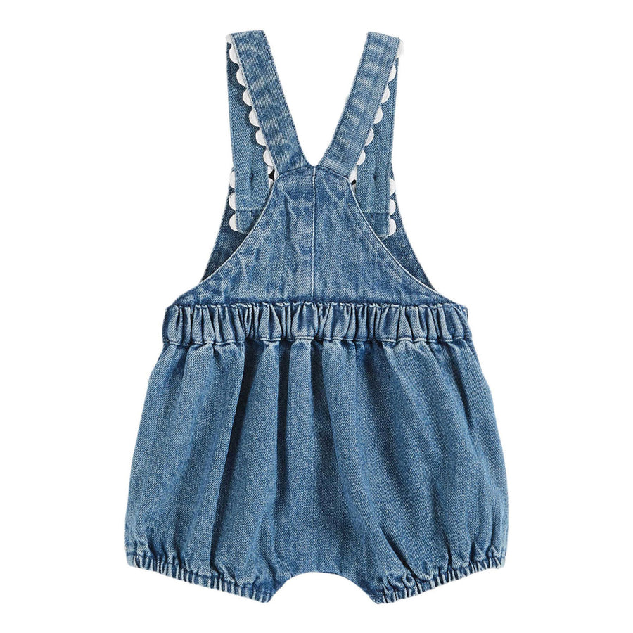 Emile et Ida Denim Short Overalls