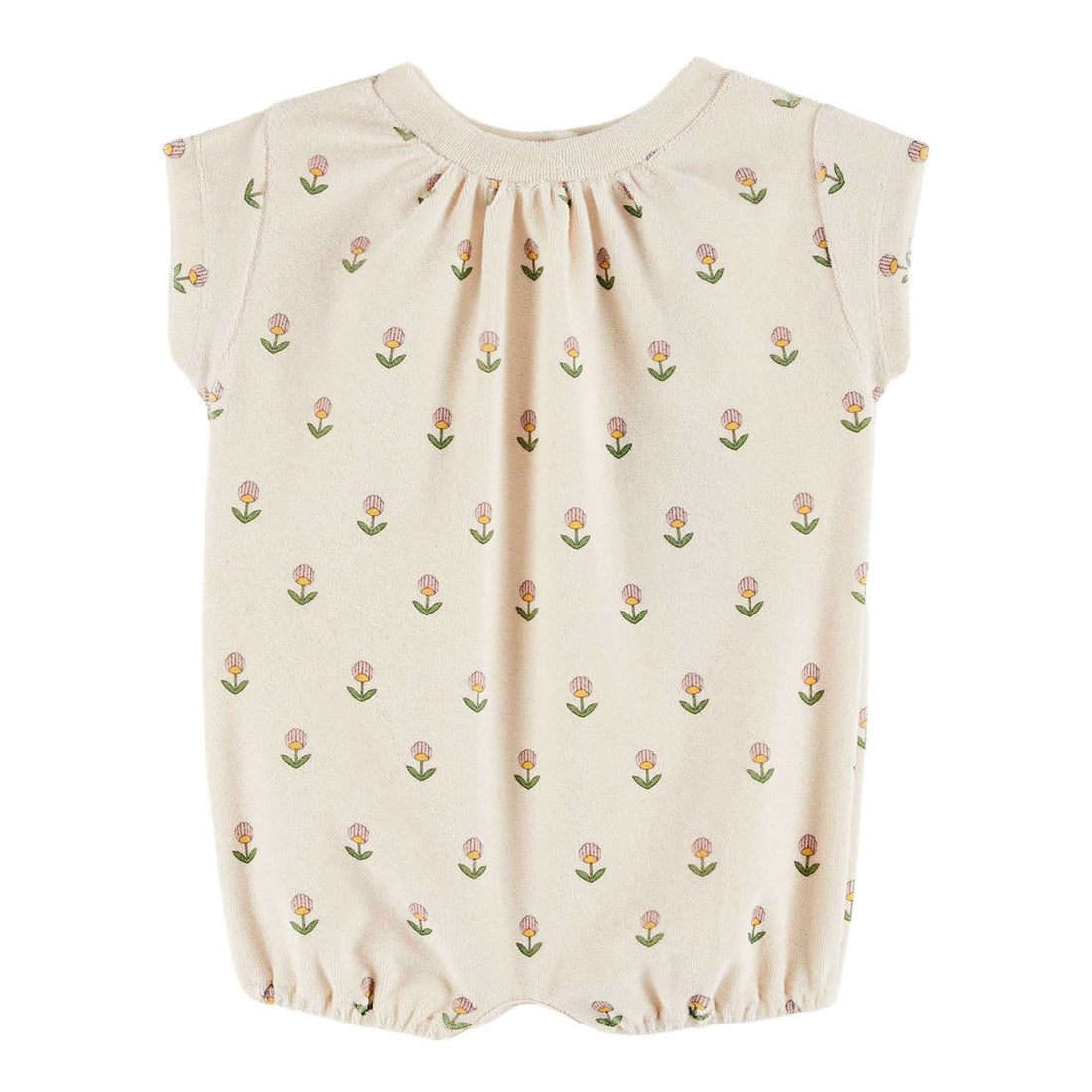 Emile et Ida Soft Flower Printed Romper