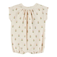 Emile et Ida Soft Flower Printed Romper