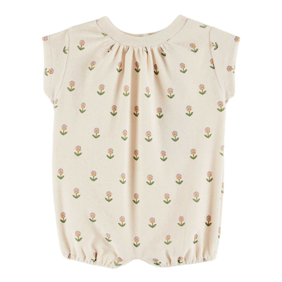 Emile et Ida Soft Flower Printed Romper