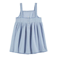 Emile et Ida Seafoam Embroidered Heart Dress