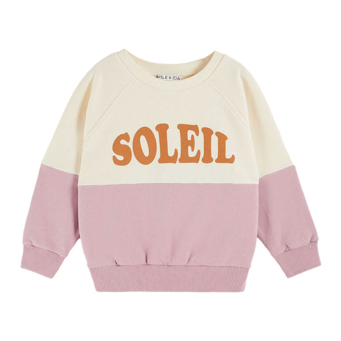 Emile et Ida Lilac Soleil Two Tone Sweater