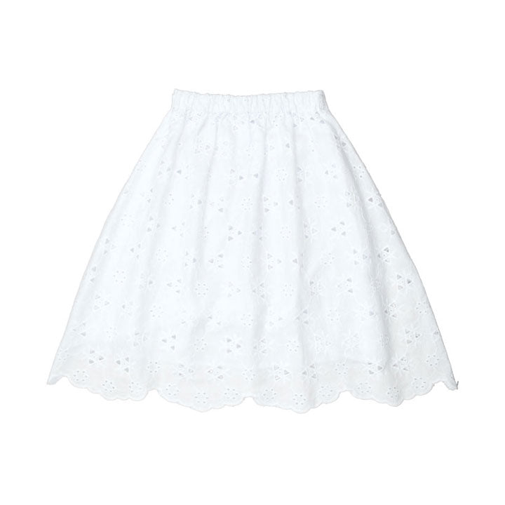 The New Society Off White Abbott Skirt