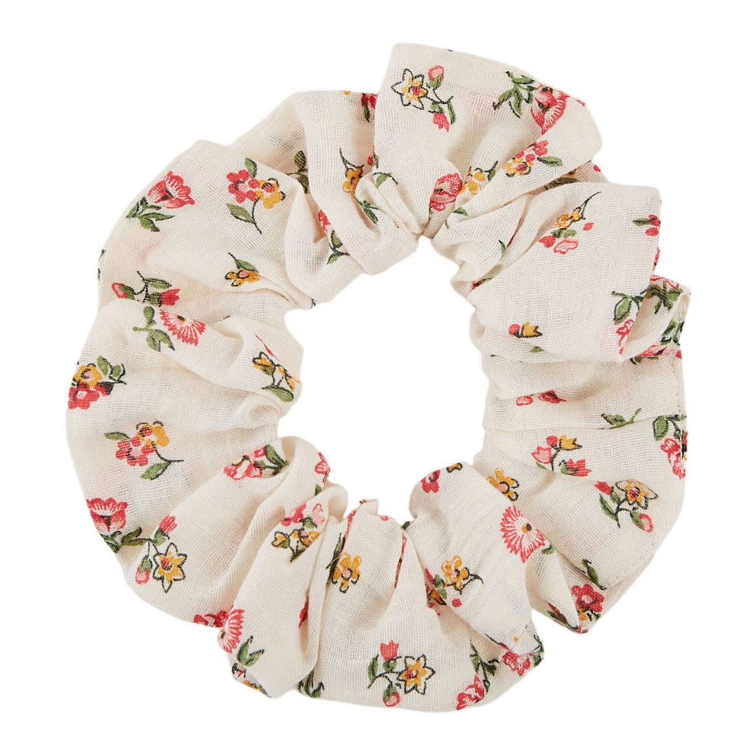 Emile et Ida Floral Scrunchie