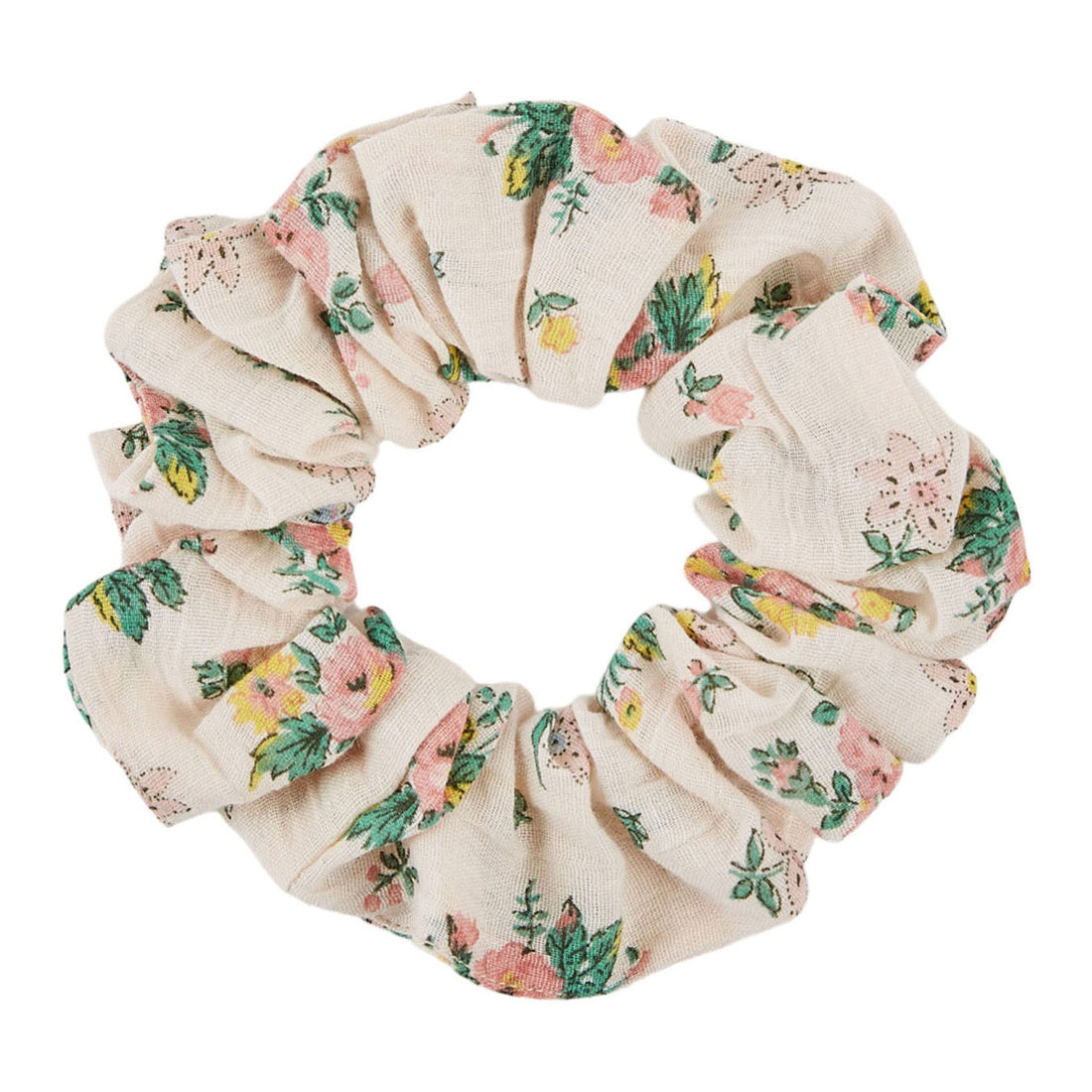 Emile et Ida Pink Spring Scrunchie