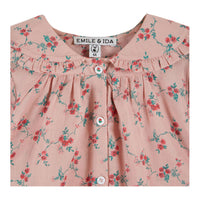 Emile et Ida Aster Printed Collar Blouse
