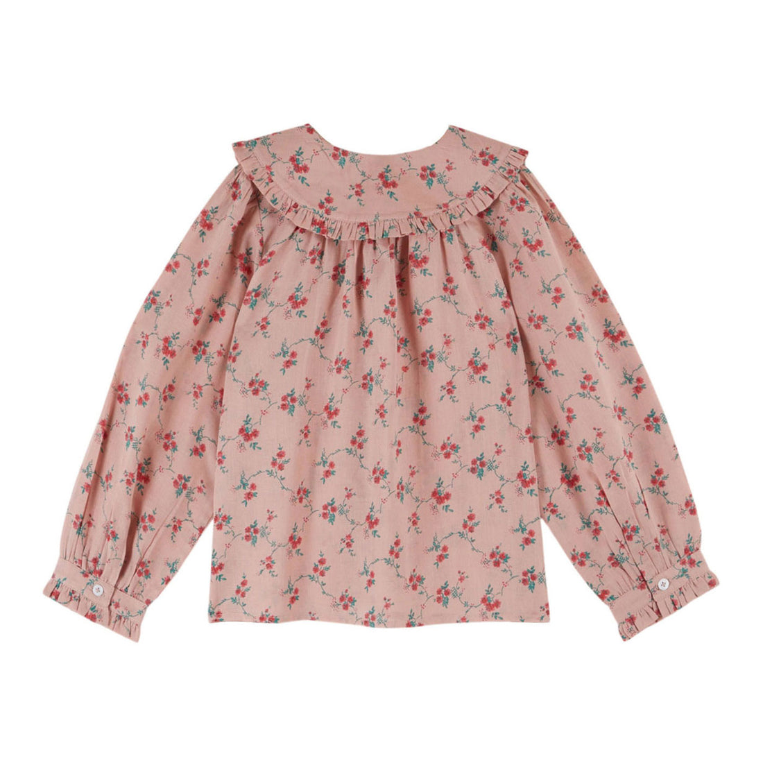 Emile et Ida Aster Printed Collar Blouse