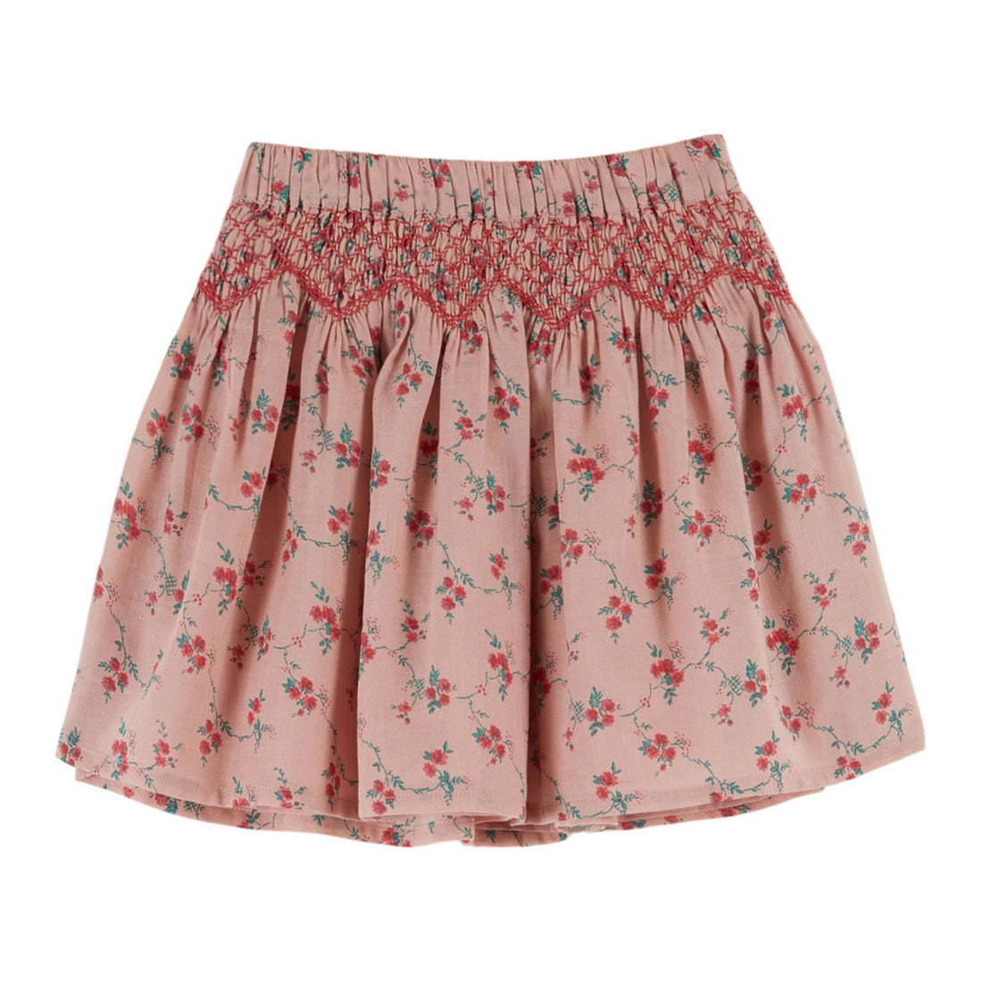 Emile et Ida Aster Embroidered Skirt