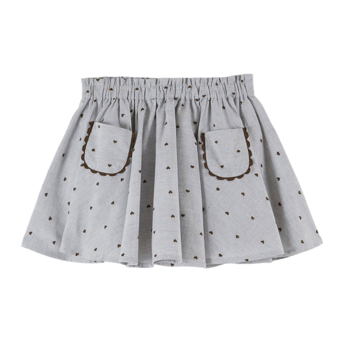 Emile et Ida Coeur Jacquard Skirt
