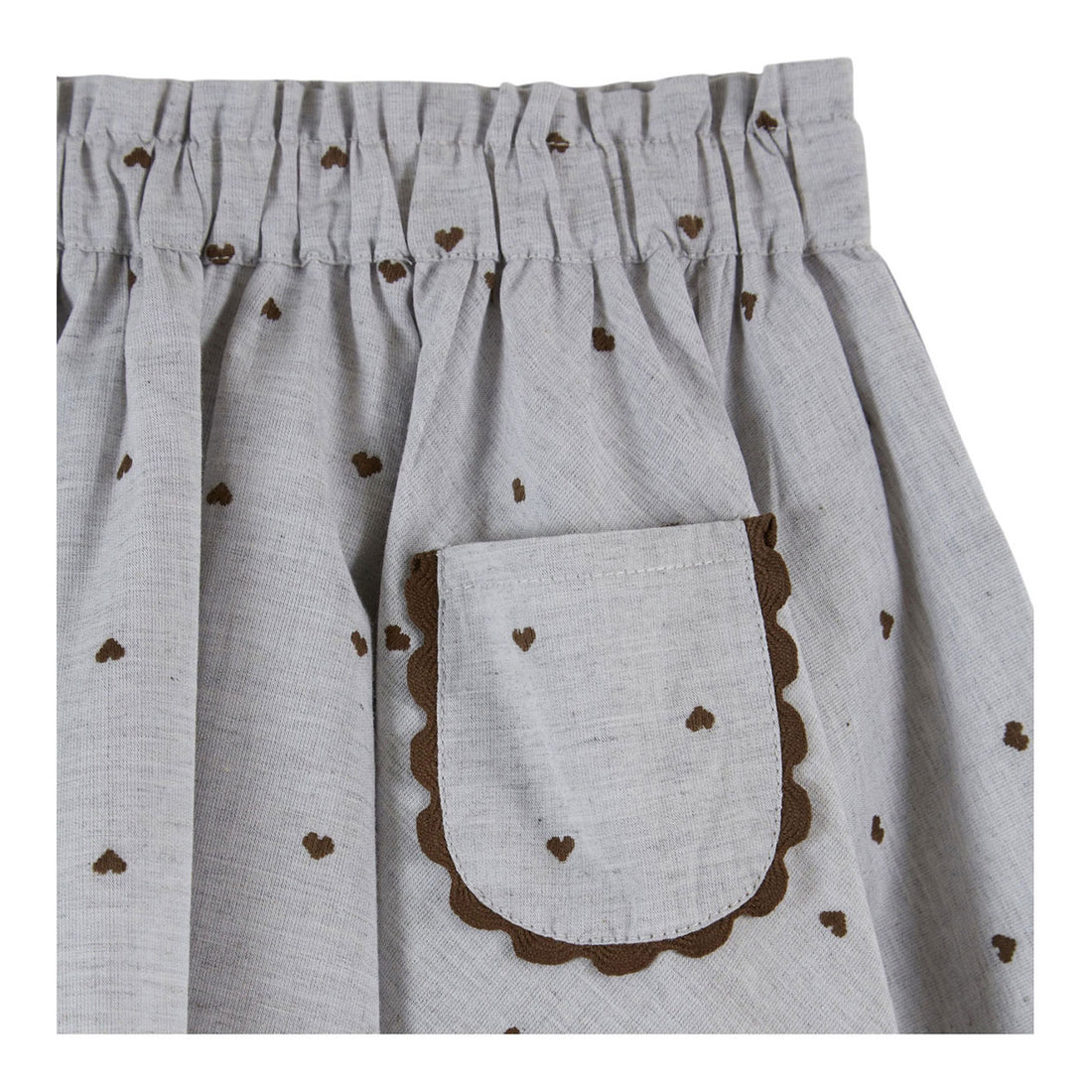 Emile et Ida Coeur Jacquard Skirt