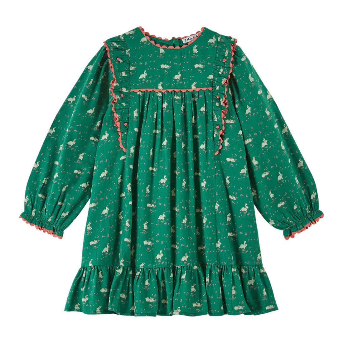 Emile et Ida Lapinou Printed Dress