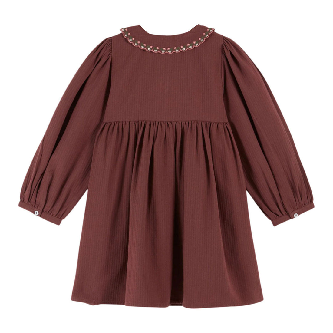 Emile et Ida Violine Smocked Dress
